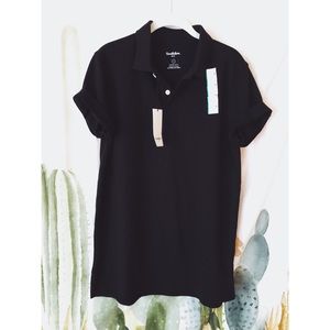 NWT Goodfellow & Co Black Polo